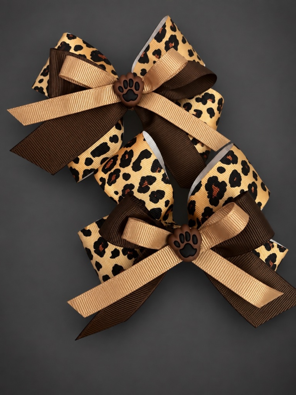 Leopard Fashion Hairbows